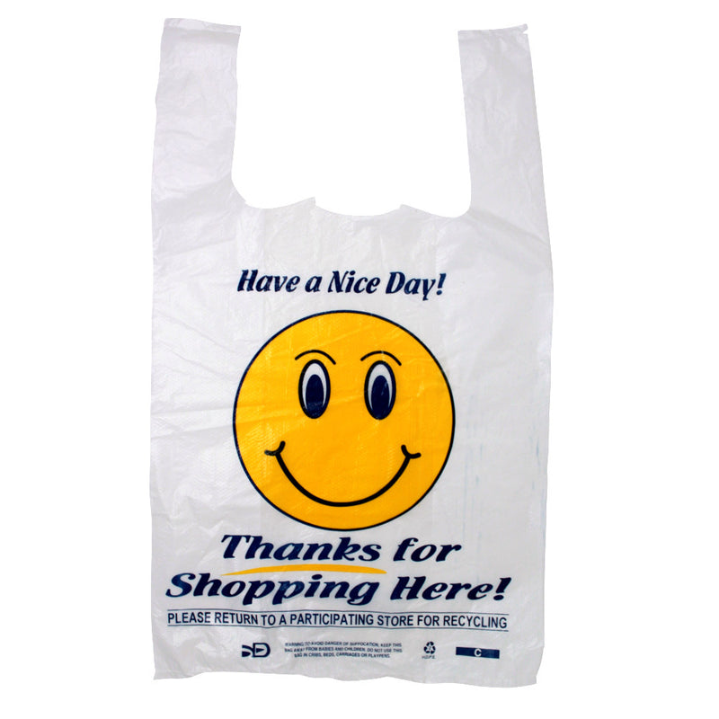 Plastic Bag 1/8 "Smile"