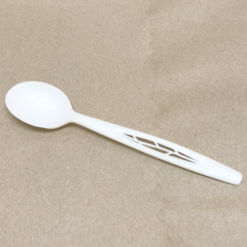 Compostable Tea Spoon Heavy Weight Wrapped CPLA