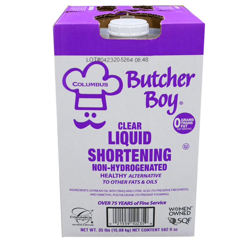 Butcher Boy Clear Liquid Shortening