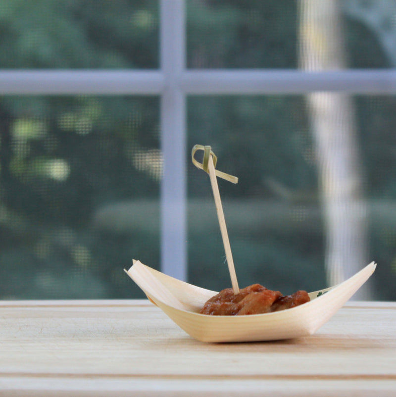 Wooden Boat 4.5"