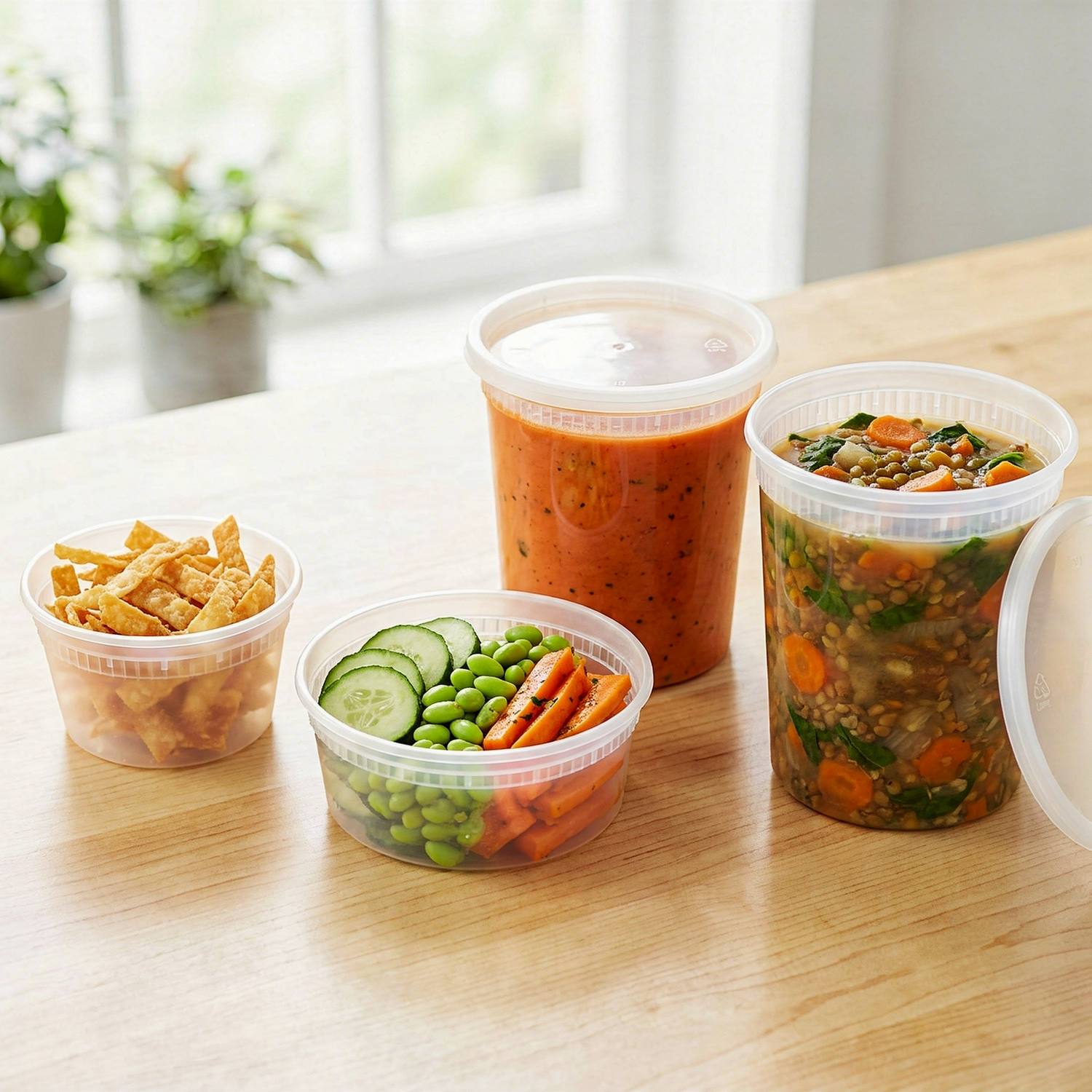 Microwaveable Deli Containers