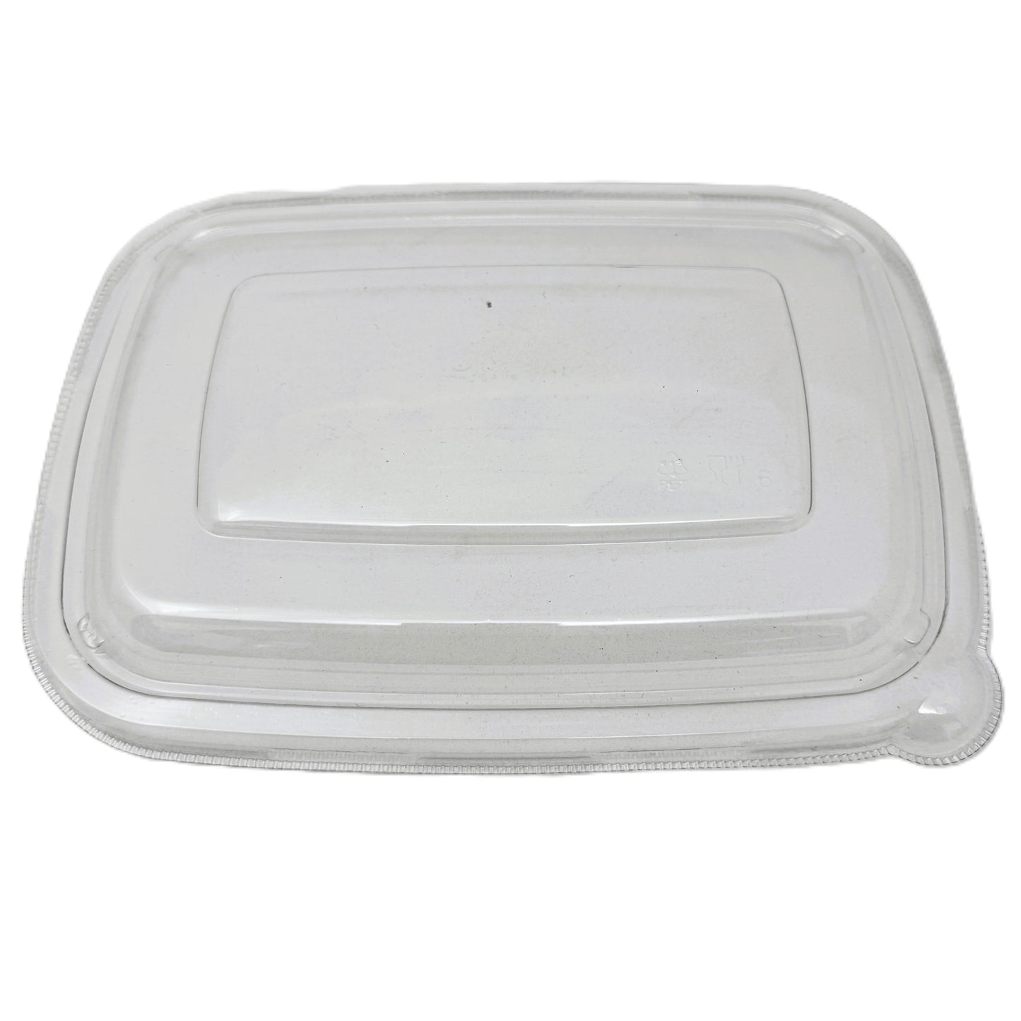 PET Dome Lid for Rectangular Bagasse Tray, 300/CS