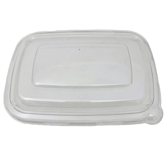 PET Dome Lid for Rectangular Bagasse Tray, 300/CS