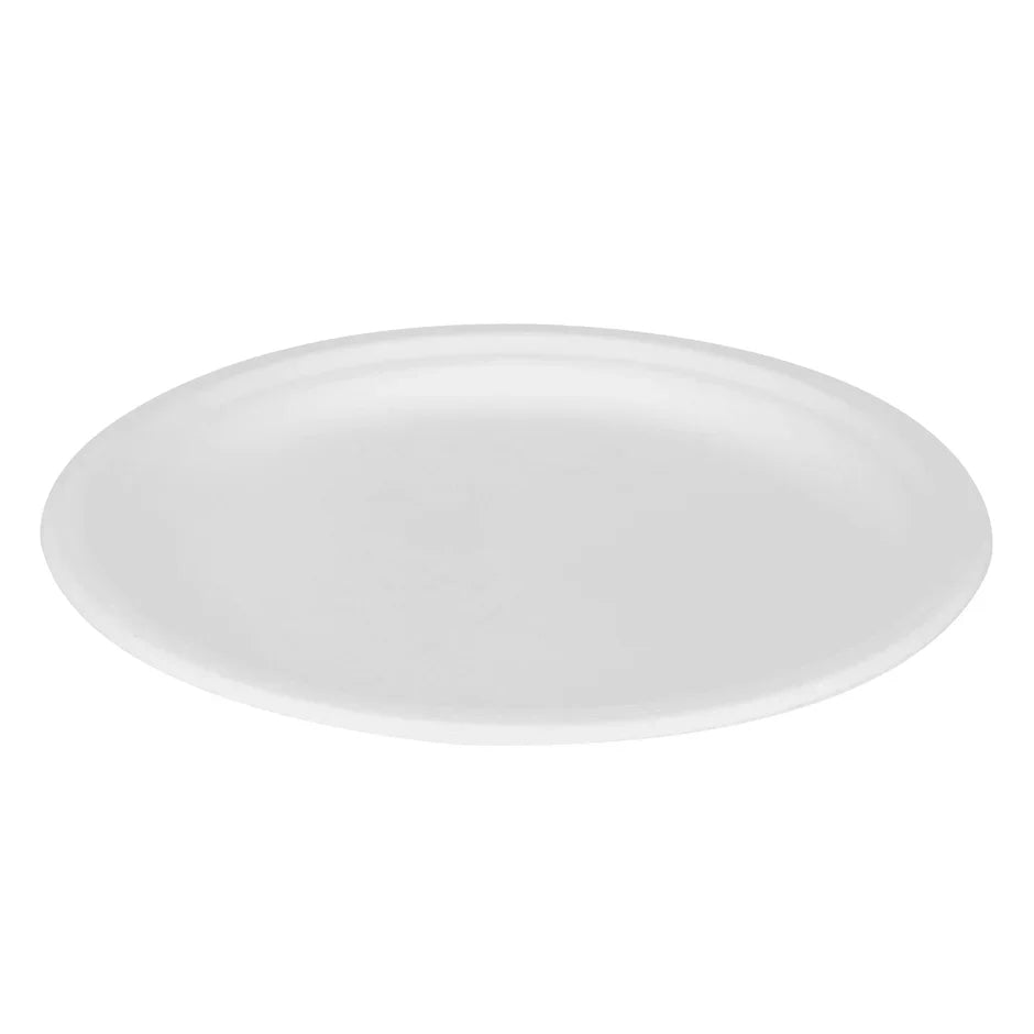 10" Bagasse Plate Round 1-Comp, 500/CS