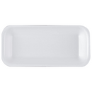 #1.5 White Foam Tray 7 7/16" x 3 3/4" x 7/8", 1000/Case