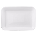 #2 White Foam Tray 8 1/4" x 5 3/4" x 3/4", 500/CS