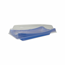 Sushi Container & Lid Blue Clear 30