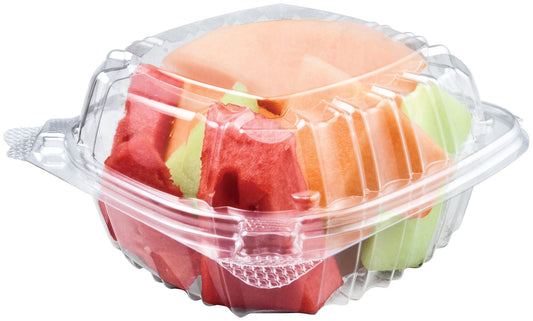5x5x2.5 Clear Hinged Container