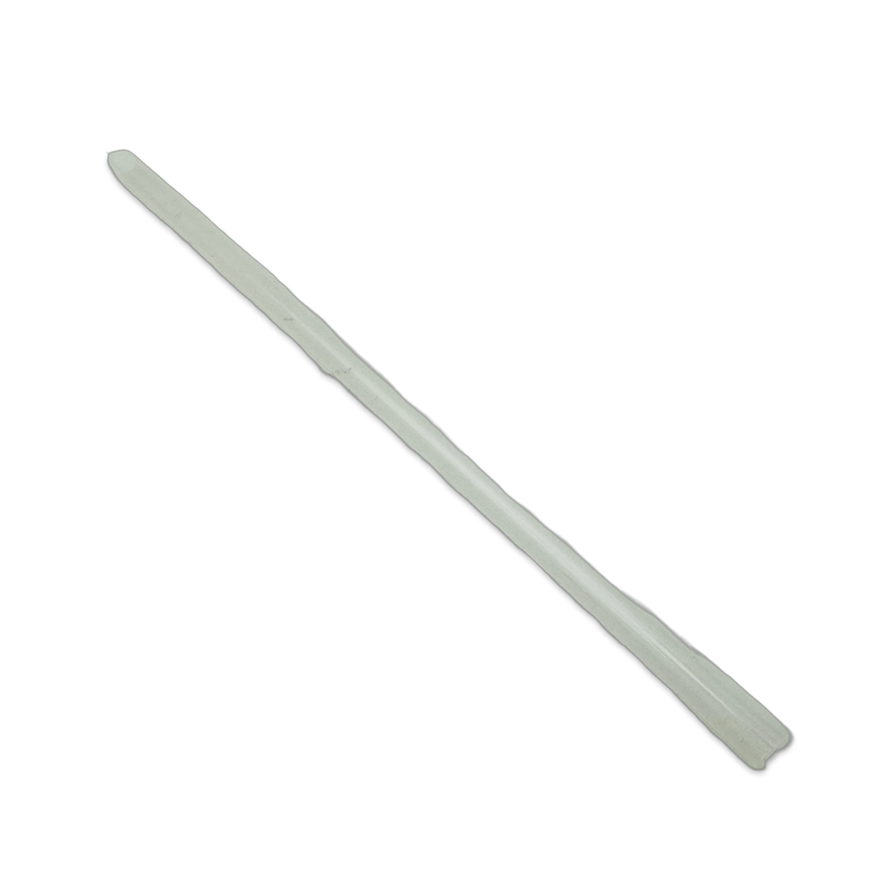 PLA Straw 7.75" Clear Paper Wrapped