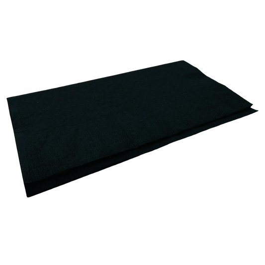Black Dinner Napkin 15X17 2Ply