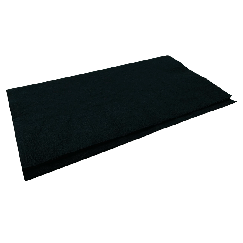 Black Dinner Napkin 15X17 2Ply