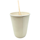 7.5" Wooden Coffee Stirrer Unwrapped