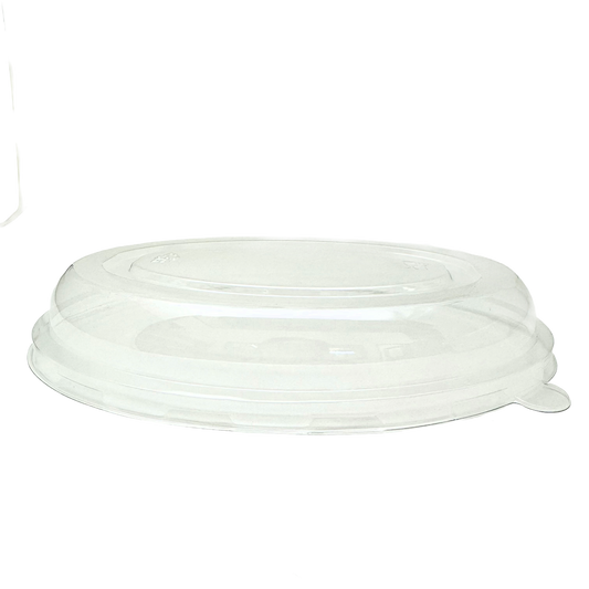 PET Lid for 26OZ Bagasse Burrito Bowl, 300/CS