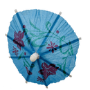 4" Drink Umbrella / Parasol Pick Assorted Colors