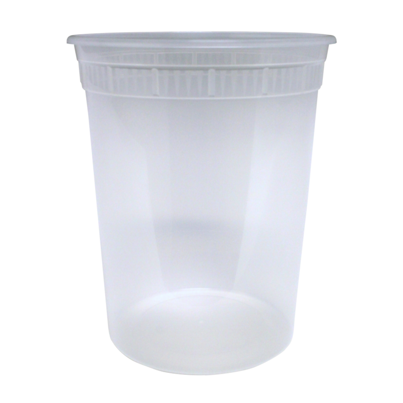 32OZ Plastic Soup Containers
