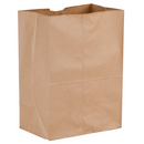 1/8 BBL Shorty Kraft Brown Paper Bag 57#