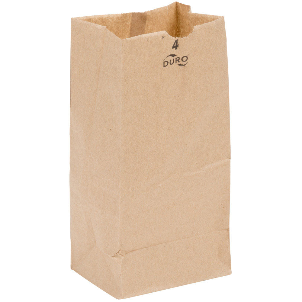 4 LB Kraft Brown Paper Bag