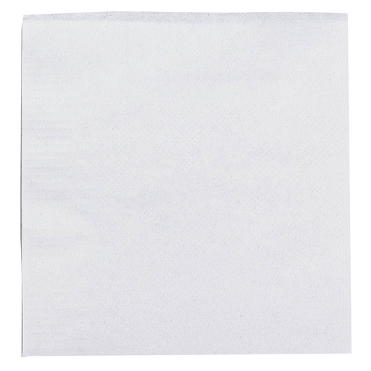 Napkin - Beverage Napkin White 1-Ply