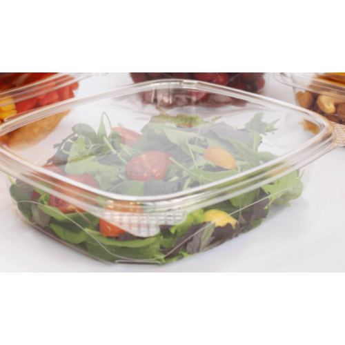 24 OZ Clear Hinged Container HC-24