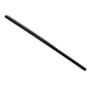 7.75" Unwrapped Black Straws