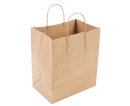 Paper Bag w/ Handle Kraft 10.2X6.5X12